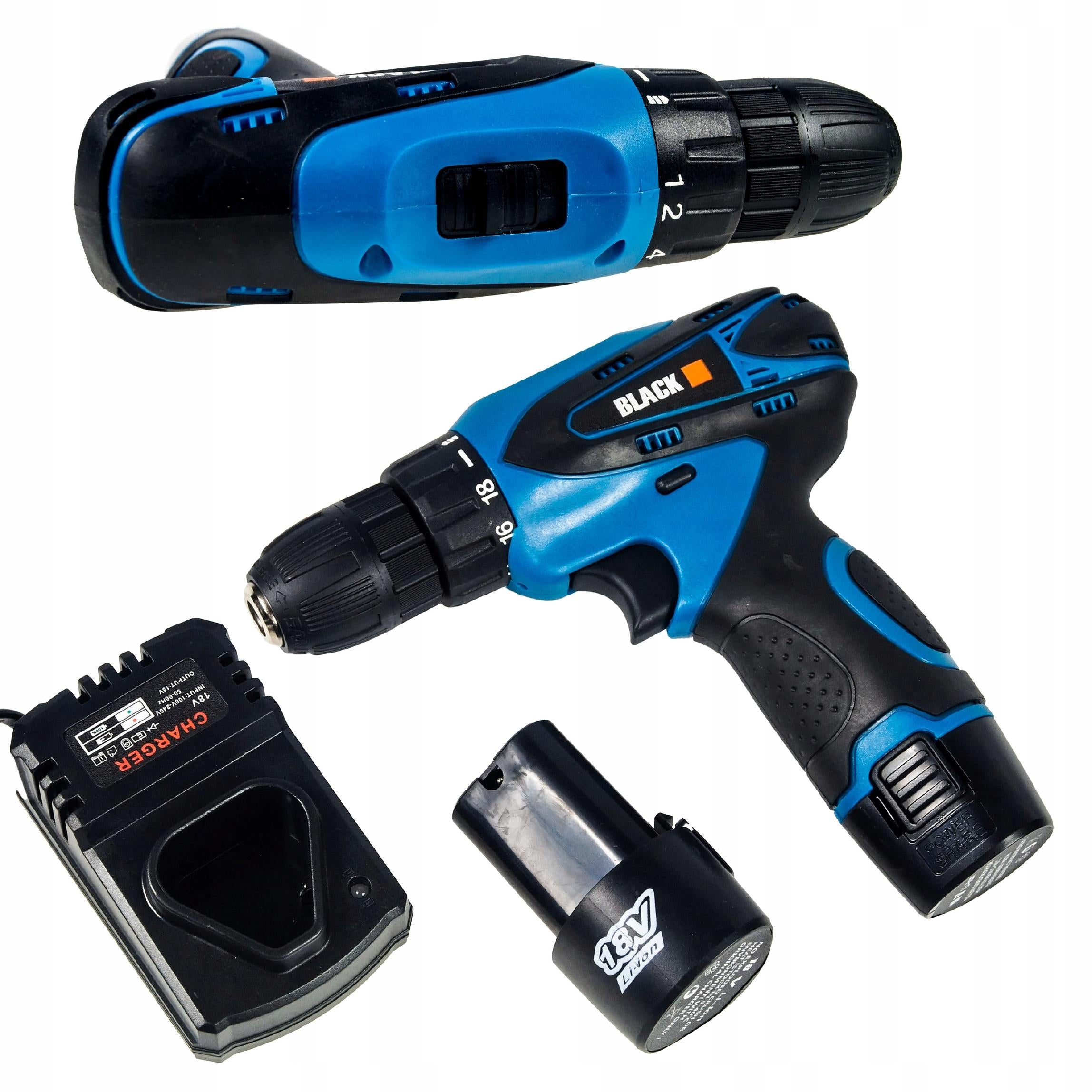 Juhtmeta kruvikeeraja 18V koos 2x akuga (12056)