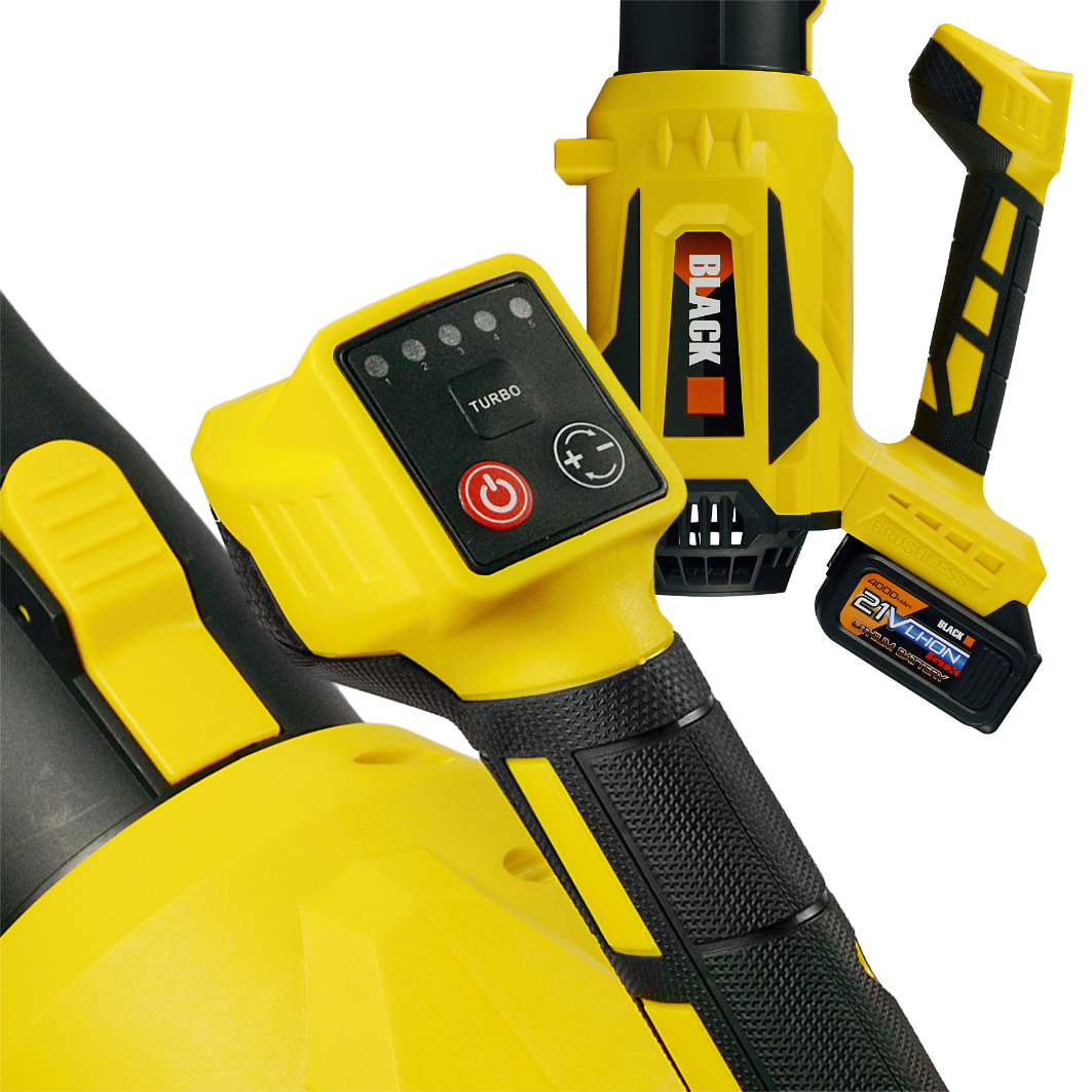 Turbo elektriline juhtmevaba harjadeta lehepuhur 2x 21V 4Ah 300 km/h