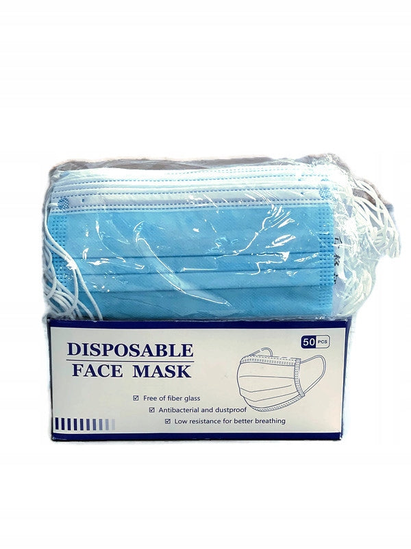 3W Disposable Protective Mask 50 pcs