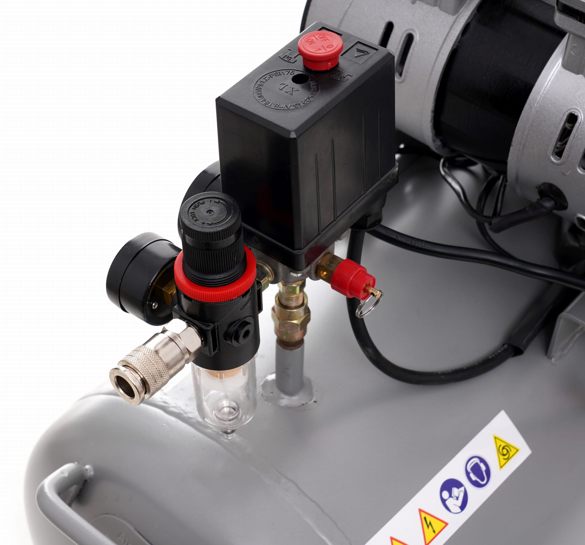 Oil-free compressor 100L 3 x 1500W KD1397