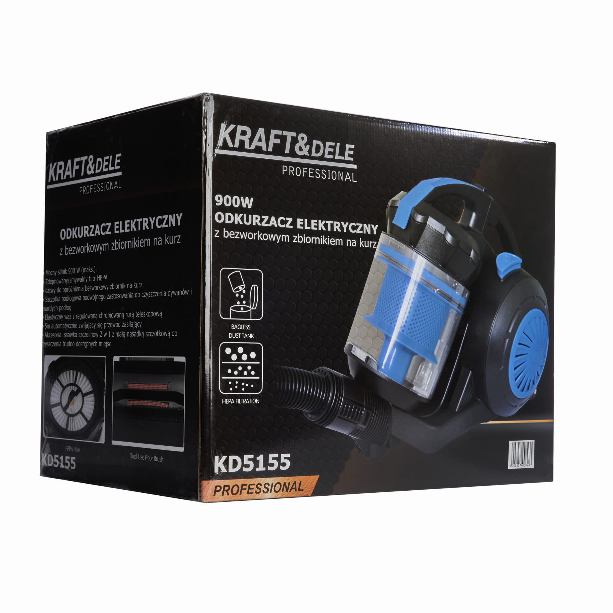 BAGLESS ELECTRIC VACUUM CLEANER KD5155