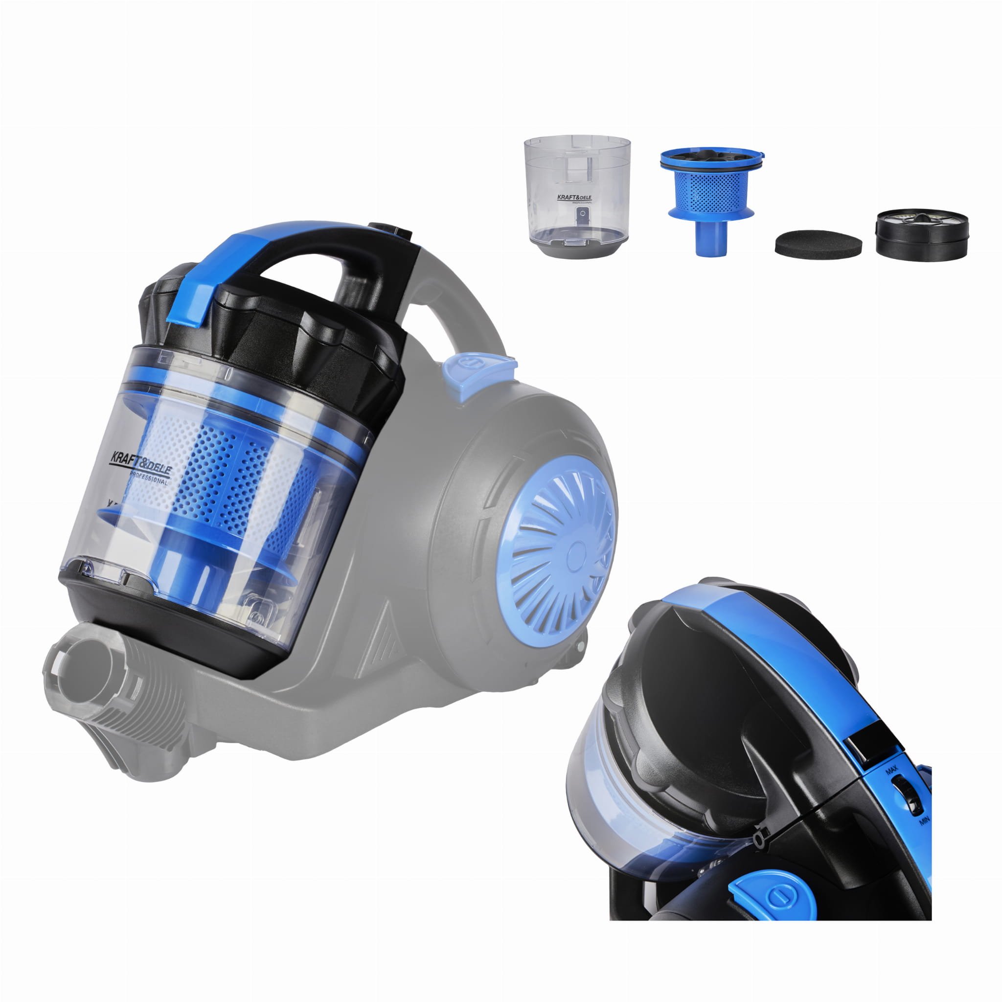 BAGLESS ELECTRIC VACUUM CLEANER KD5155