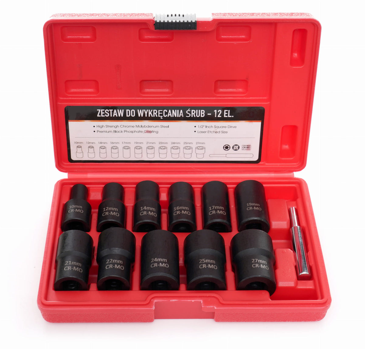 BITS FOR MACHINED SCREWS 12PCS KD11792