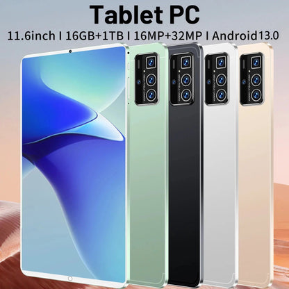 2024 5G Tahvelarvuti Android 13.0 - 11.6", 16GB RAM, 1TB ROM, 12000mAh Aku, 10 - Core - Ostuklikk