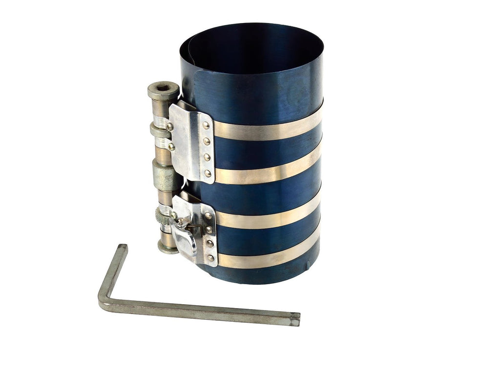 Piston Ring Compressor 6" x 175 mm — for pistons 90 to 175 mm, height 150 mm