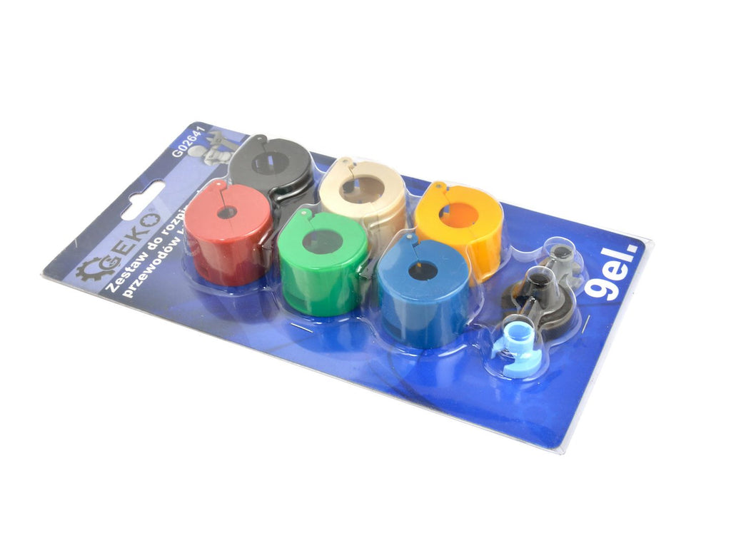9-piece set of tools for disconnecting air conditioning hoses