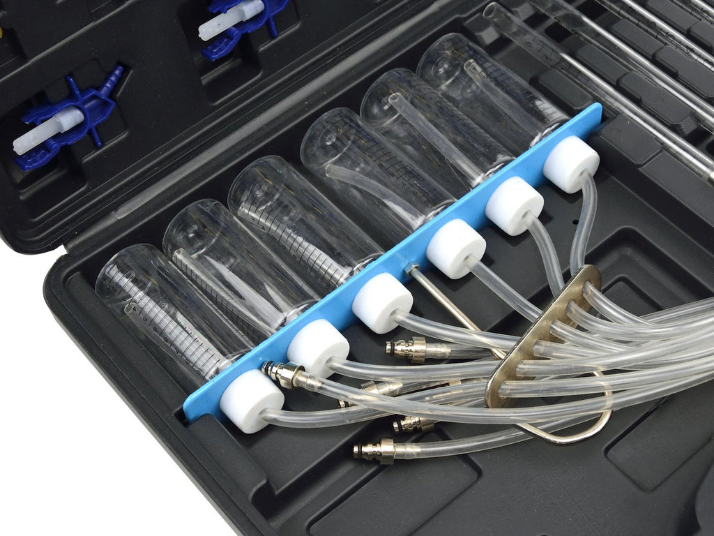 Flow Meter and Adaptor Set for Common Rail Diesels, Black Case
