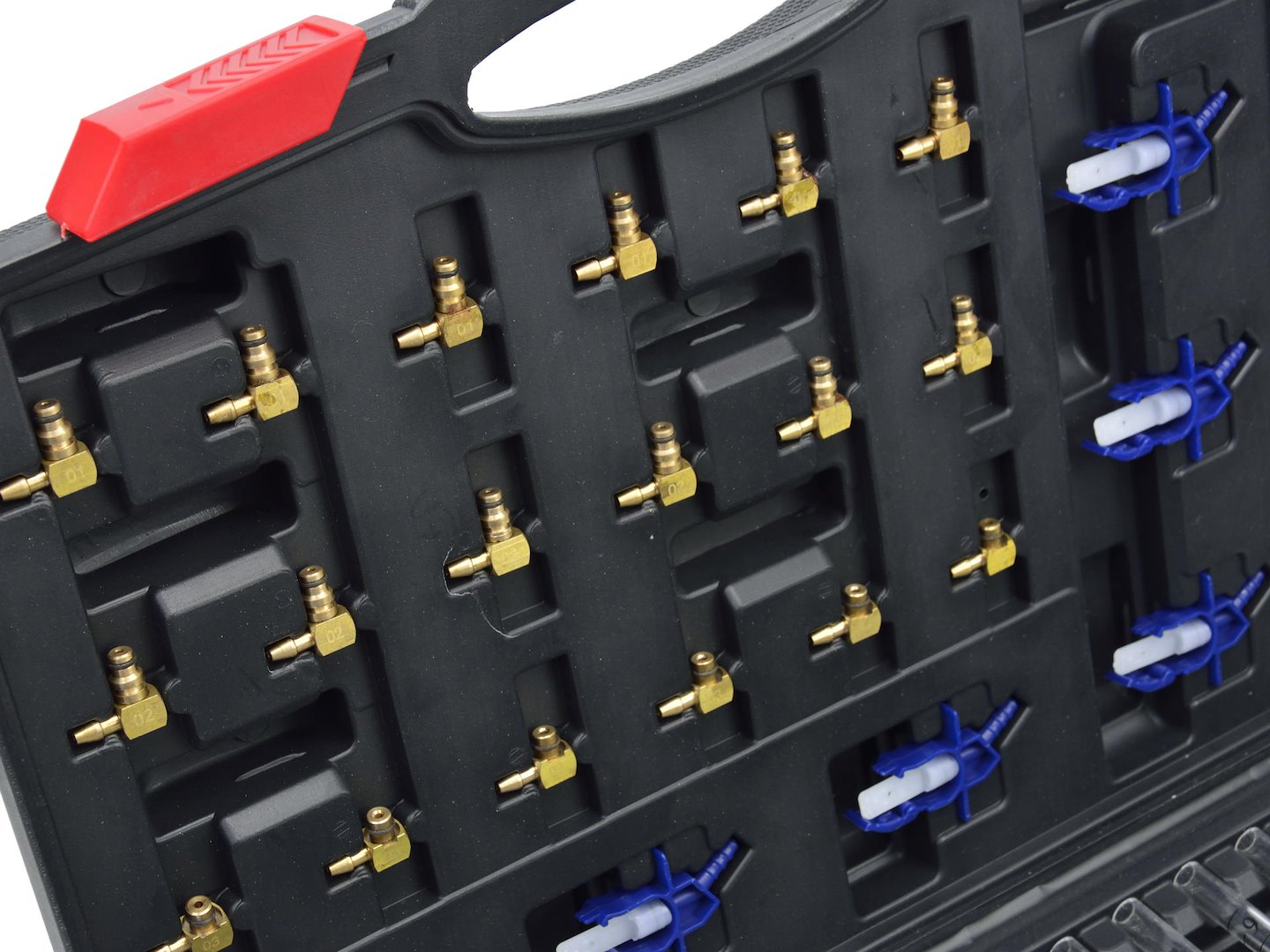 Flow Meter and Adaptor Set for Common Rail Diesels, Black Case