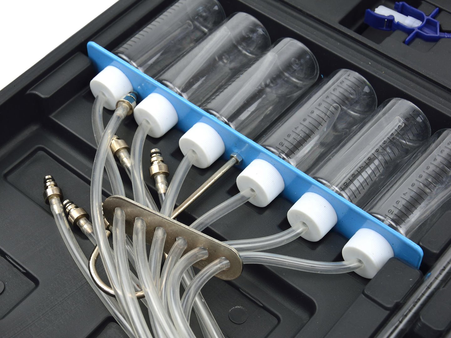 Flow Meter and Adaptor Set for Common Rail Diesels, Black Case