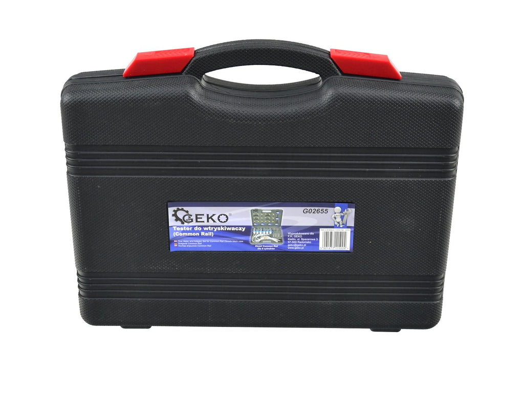 Flow Meter and Adaptor Set for Common Rail Diesels, Black Case