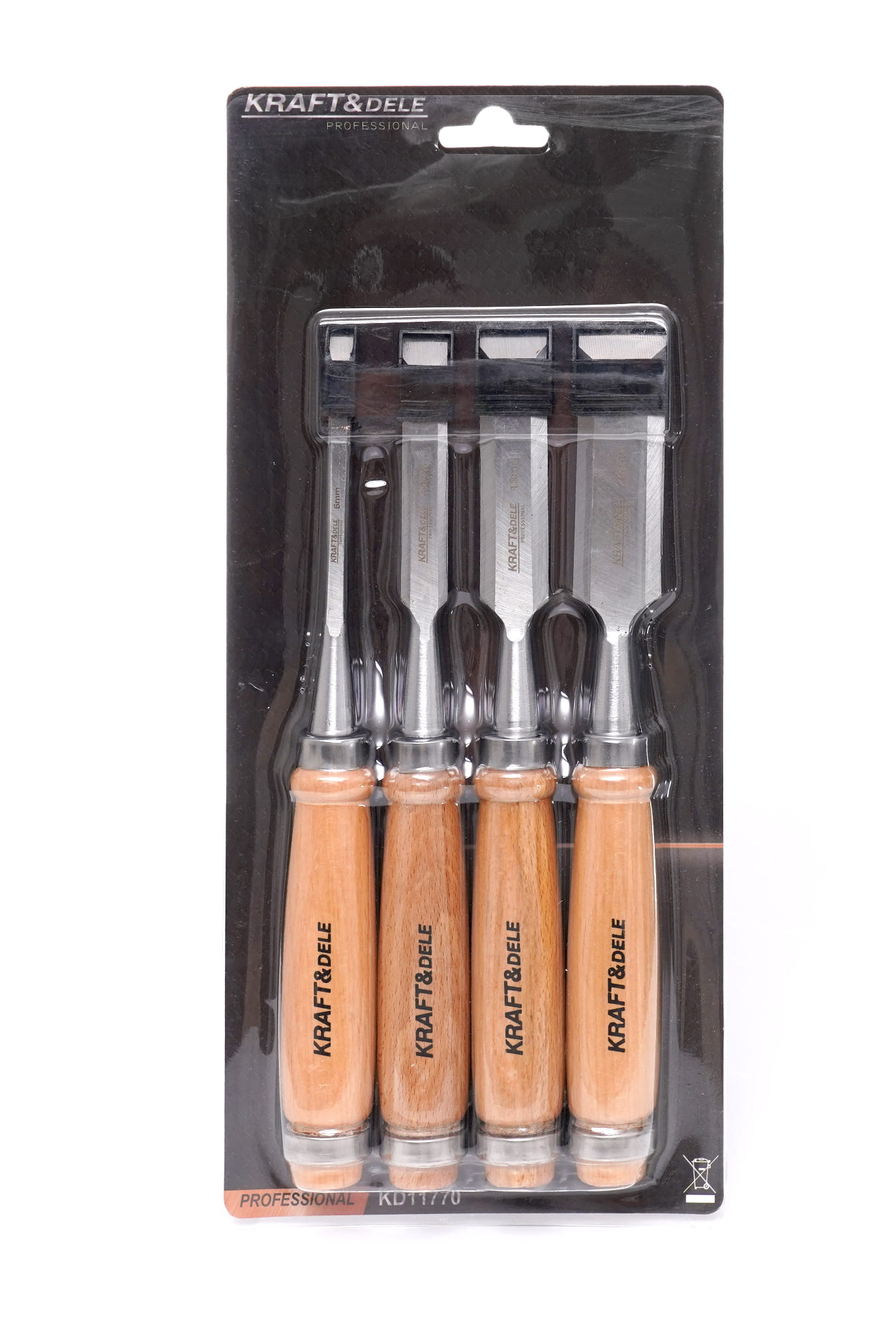 CARPENTER CHISELS 4 PCS. KD11770