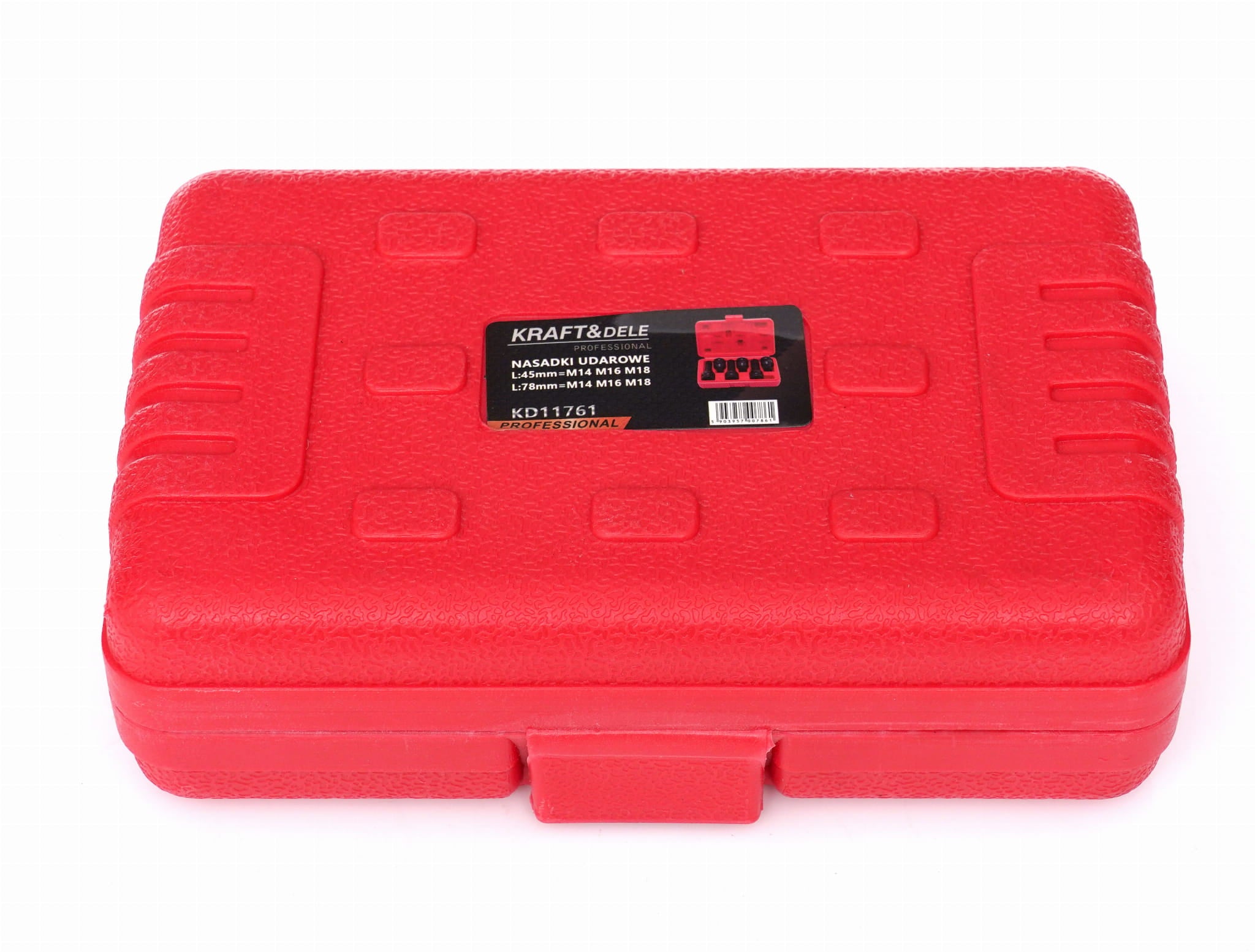 KRAFT&DELE 1/2" löökpadrunite komplekt M14, M16 ja M18, 6 tk KD11761