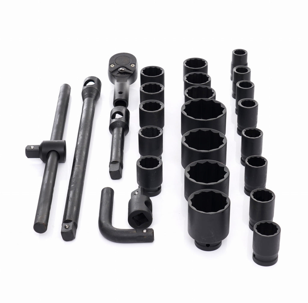 IMPACT SOCKETS 3/4" 26PCS. 12-POINT KD11759