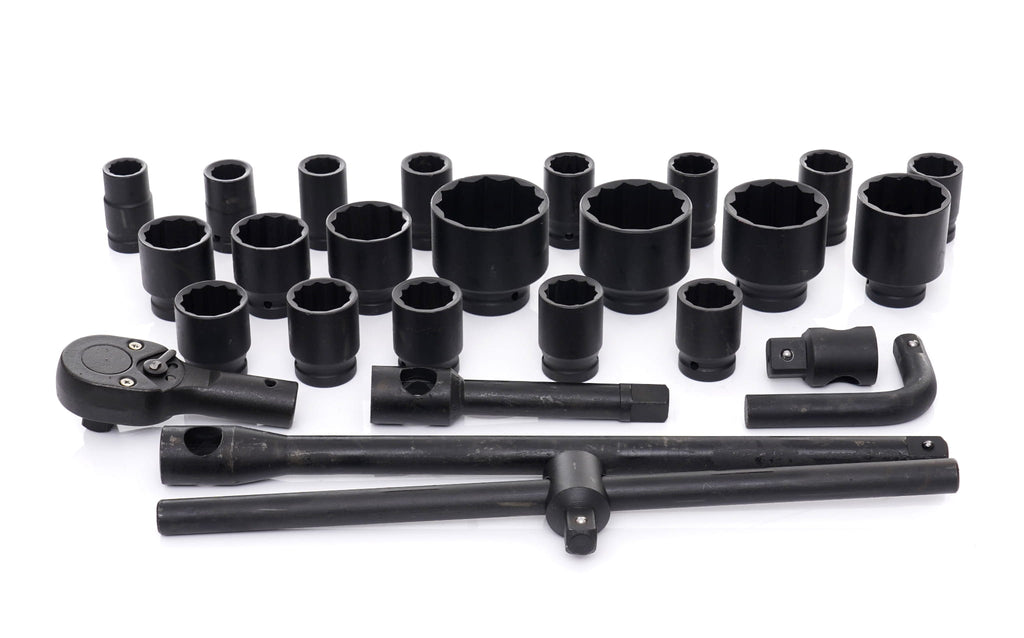 IMPACT SOCKETS 3/4" 26PCS. 12-POINT KD11759
