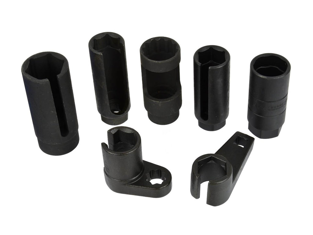 Lambda sensor socket set, 7 pcs