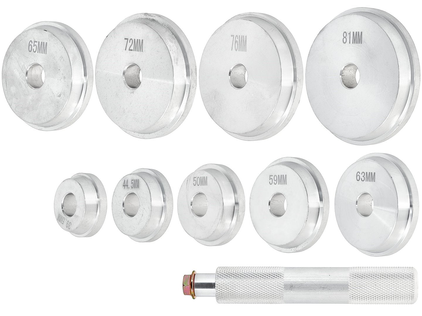10-piece Bearing Race and Seal Driver Set