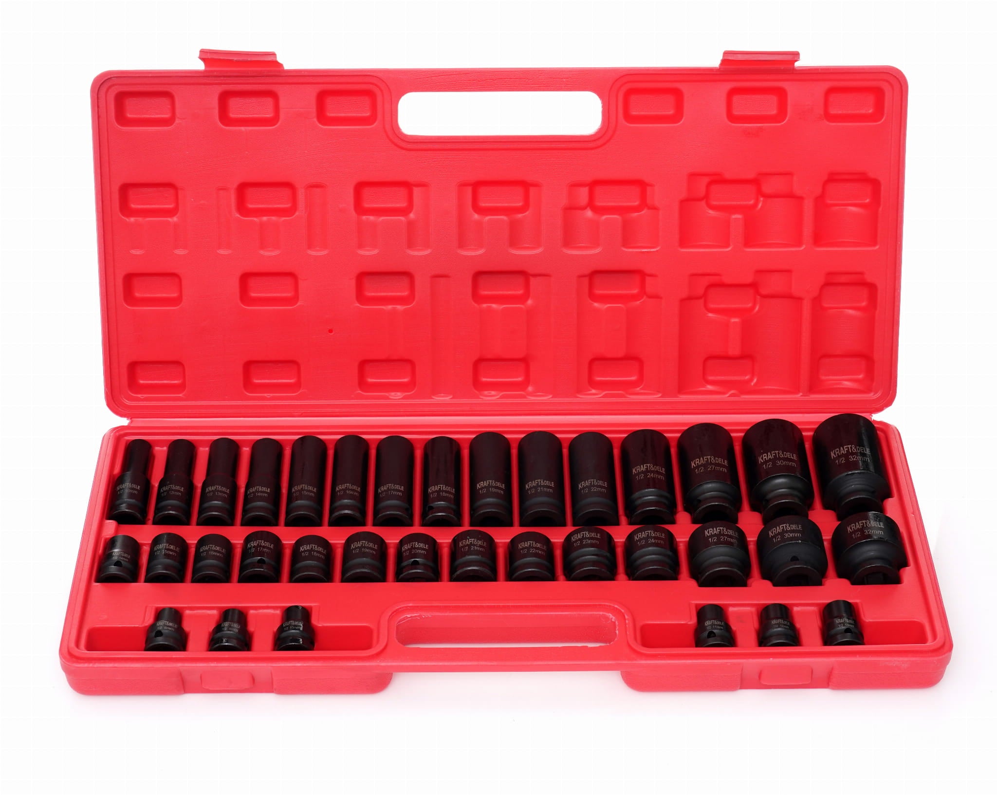 IMPACT SOCKETS 1/2" 35PCS. KD11757 (VD12)