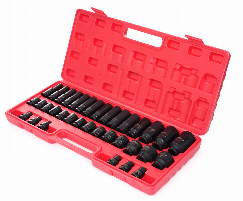 IMPACT SOCKETS 1/2" 35PCS. KD11757 (VD12)