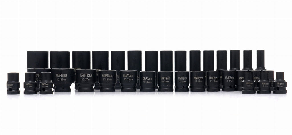 IMPACT SOCKETS 1/2" 35PCS. KD11757 (VD12)