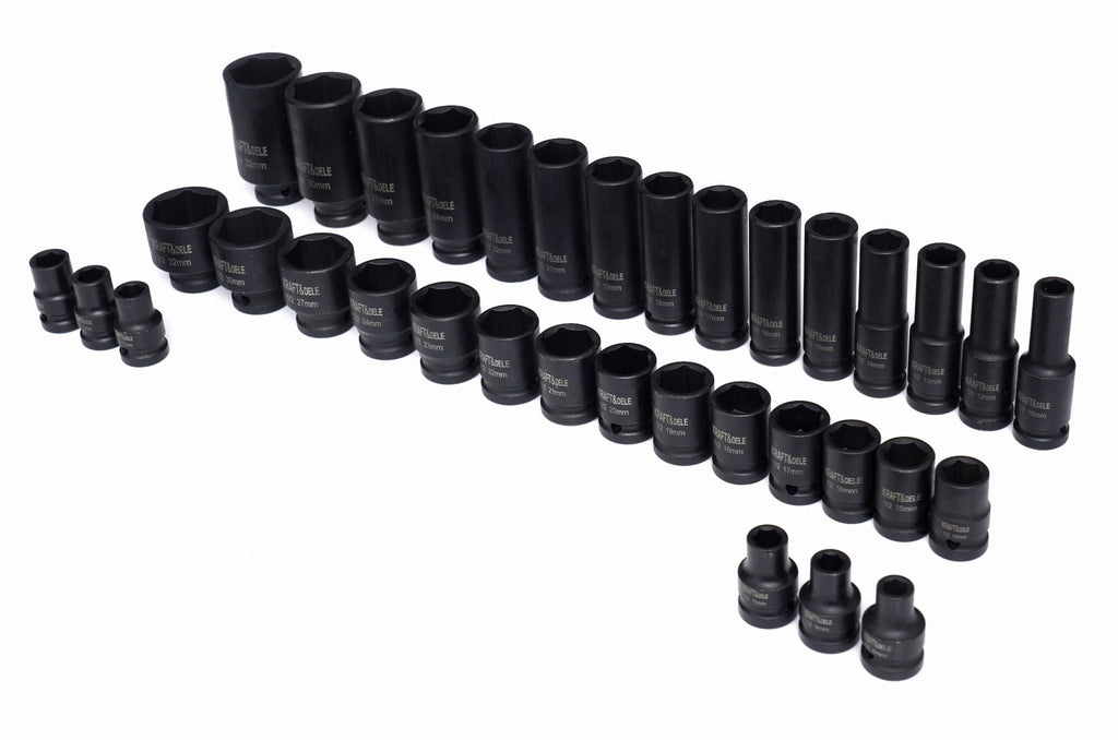 IMPACT SOCKETS 1/2" 35PCS. KD11757 (VD12)