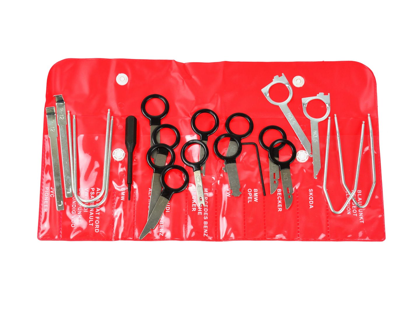 20-piece Radio Removal Tool Set