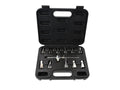 12 pcs Square and Hex Oil Drain Wrench Set with 3/8" Sliding Bar