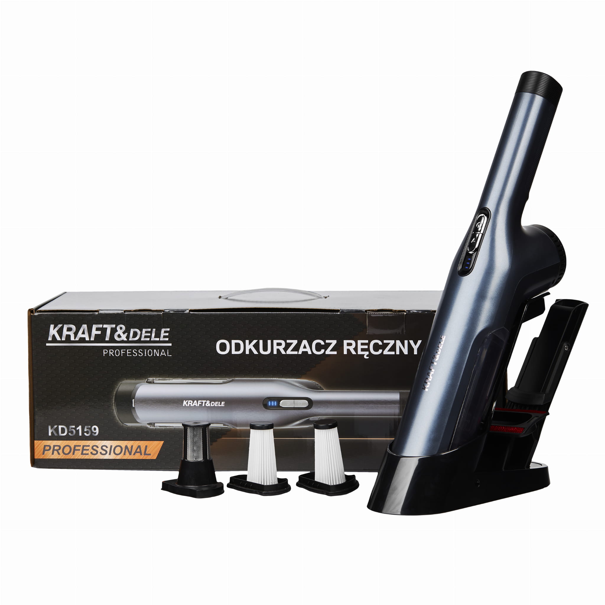 JUHTMEVABA KÄSITOLMUIMEJA 400W 2500mAh KD5159 (E3)