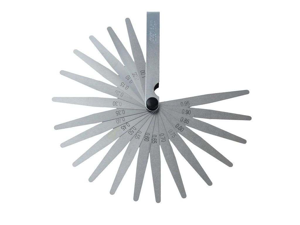 Feeler Gauge 0.05-1.0 mm, 20 Blades