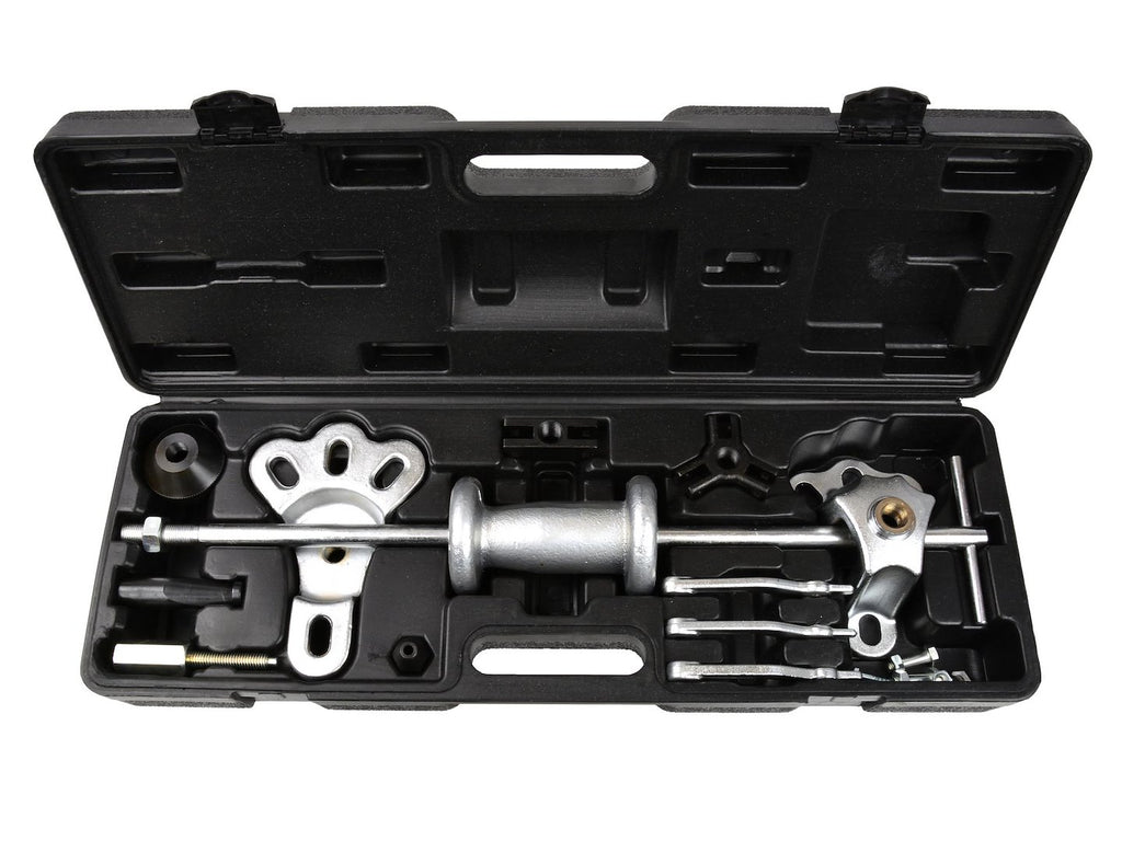 Universal 13-Piece Puller Set with 2.2 kg Slide Hammer (58 cm Rod)