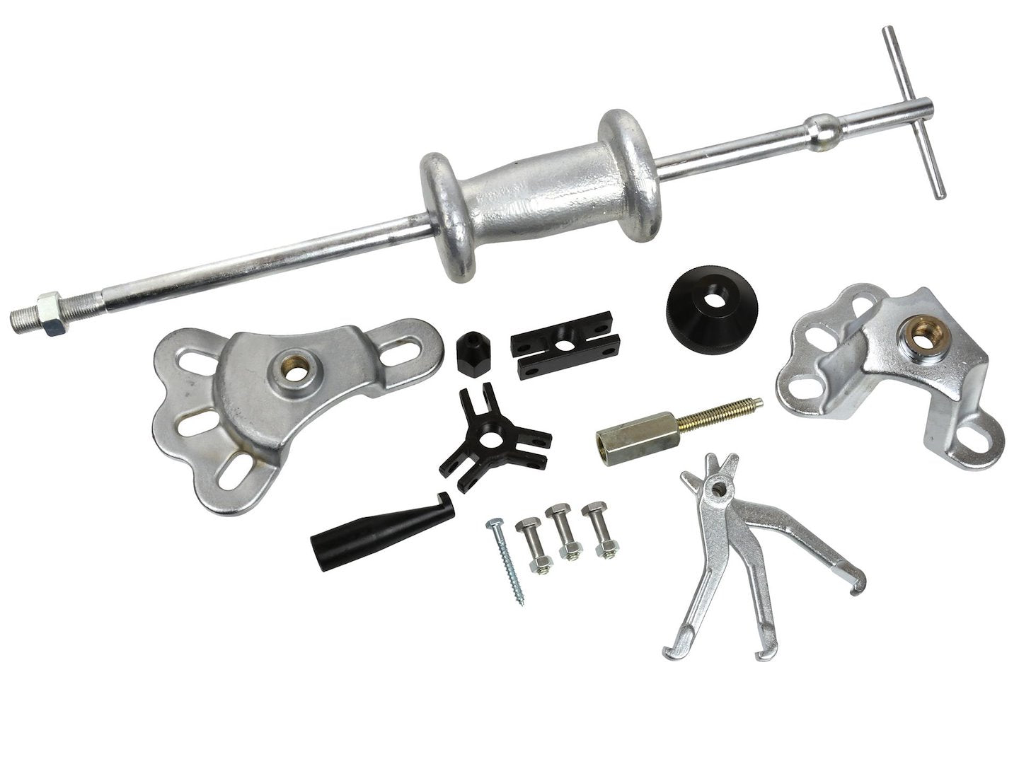 Universal 13-Piece Puller Set with 2.2 kg Slide Hammer (58 cm Rod)