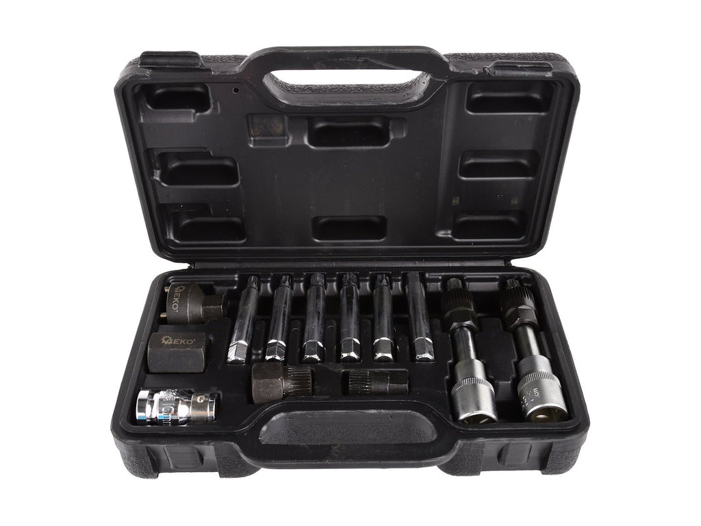 13-piece 1/2" Alternator Hex and Star Bit Kit