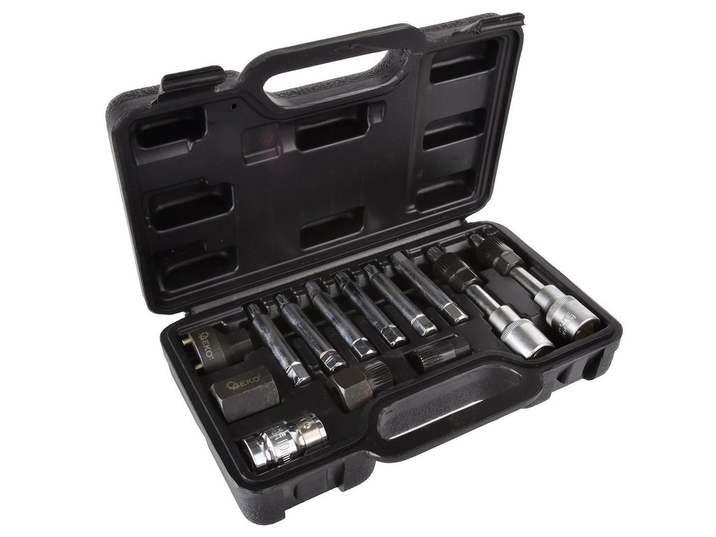 13-piece 1/2" Alternator Hex and Star Bit Kit