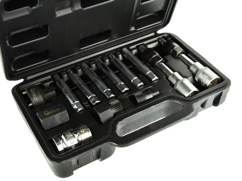 13-piece 1/2" Alternator Hex and Star Bit Kit