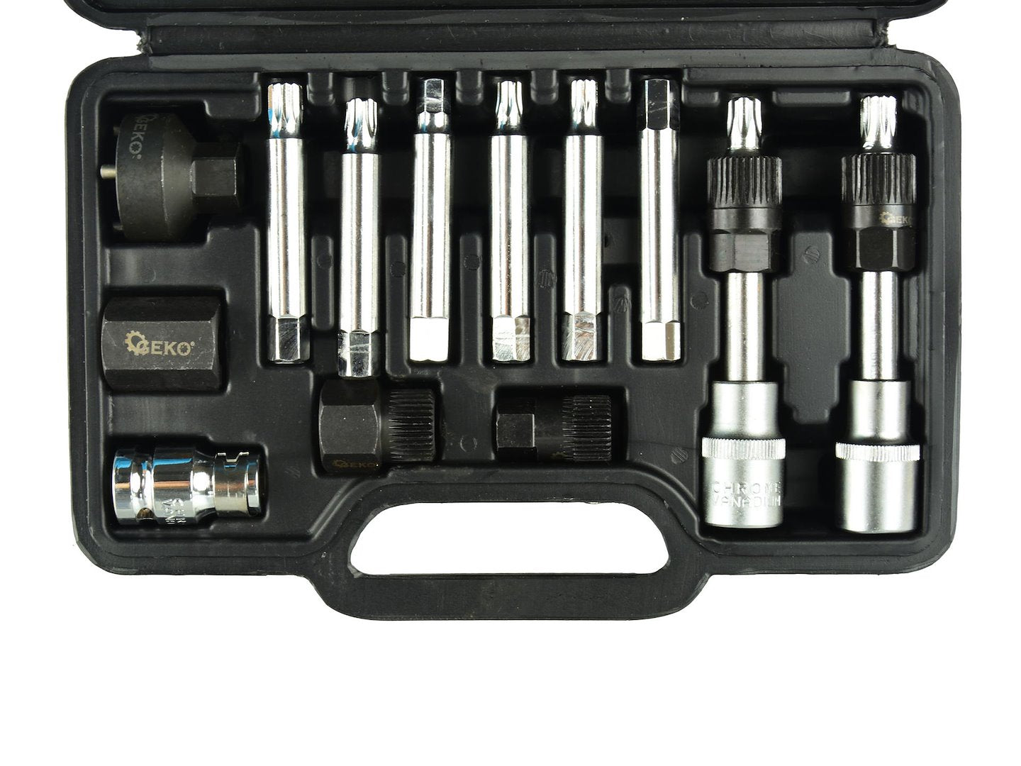 13-piece 1/2" Alternator Hex and Star Bit Kit