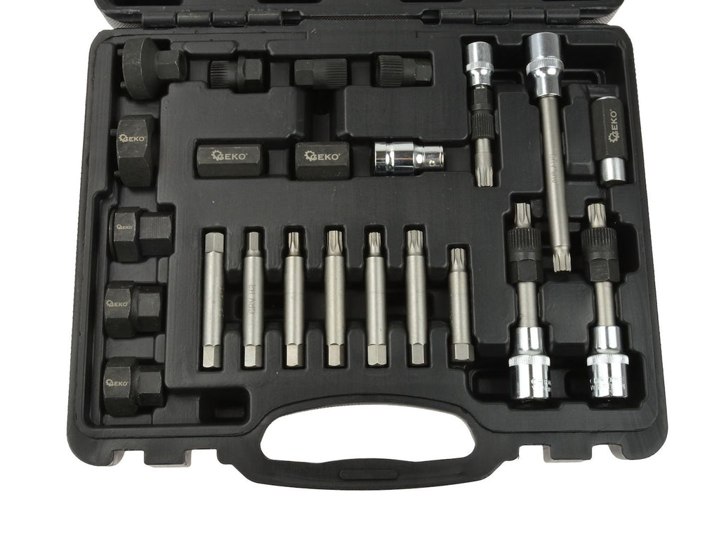 22-piece alternator pulley kit