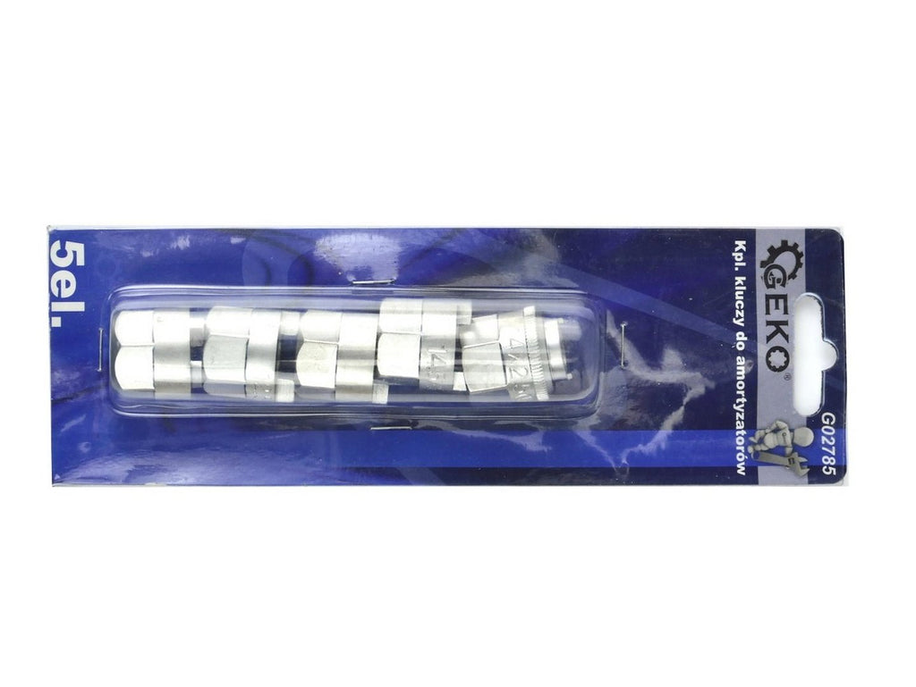 5-piece Strut Nut Tool Set for Audi, VW, Mercedes