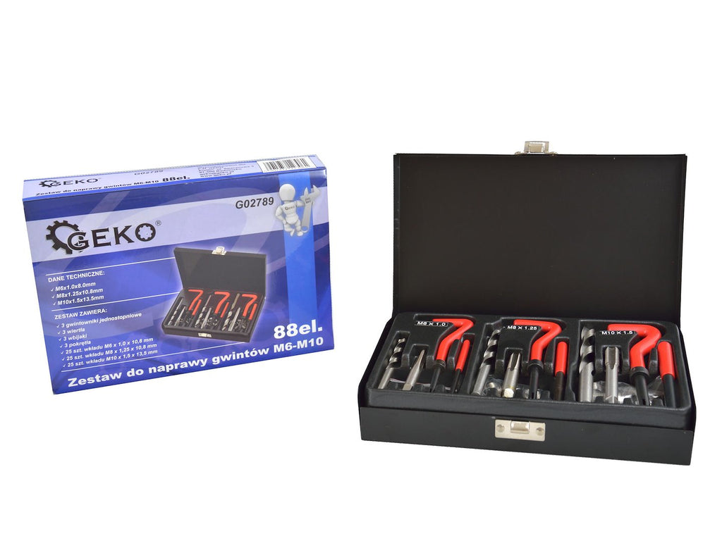 88-piece M6–M10 Thread Repair Kit