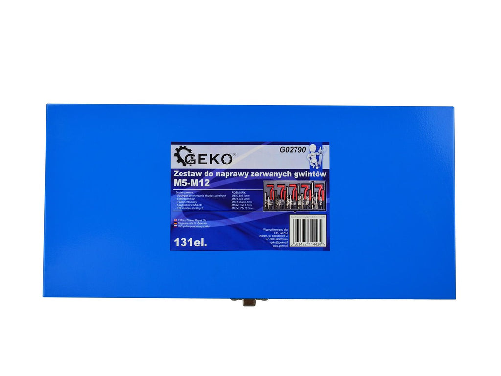 131-Piece M5-M12 Thread Repair Set