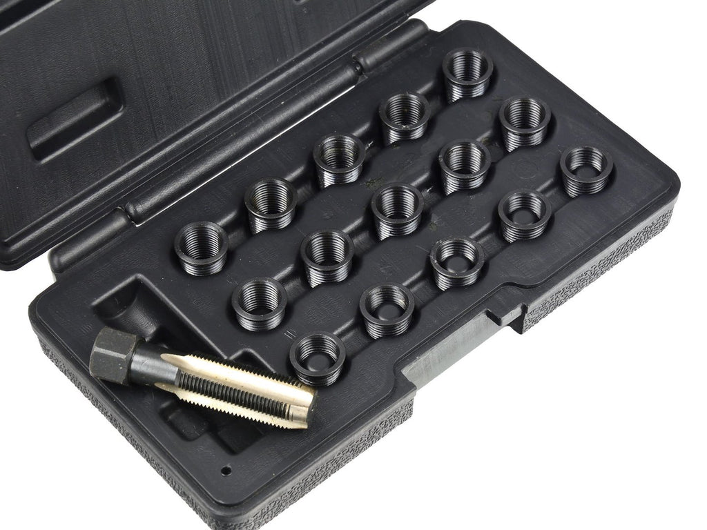 16-piece Spark Plug Thread Repair Kit M14 x 1.25