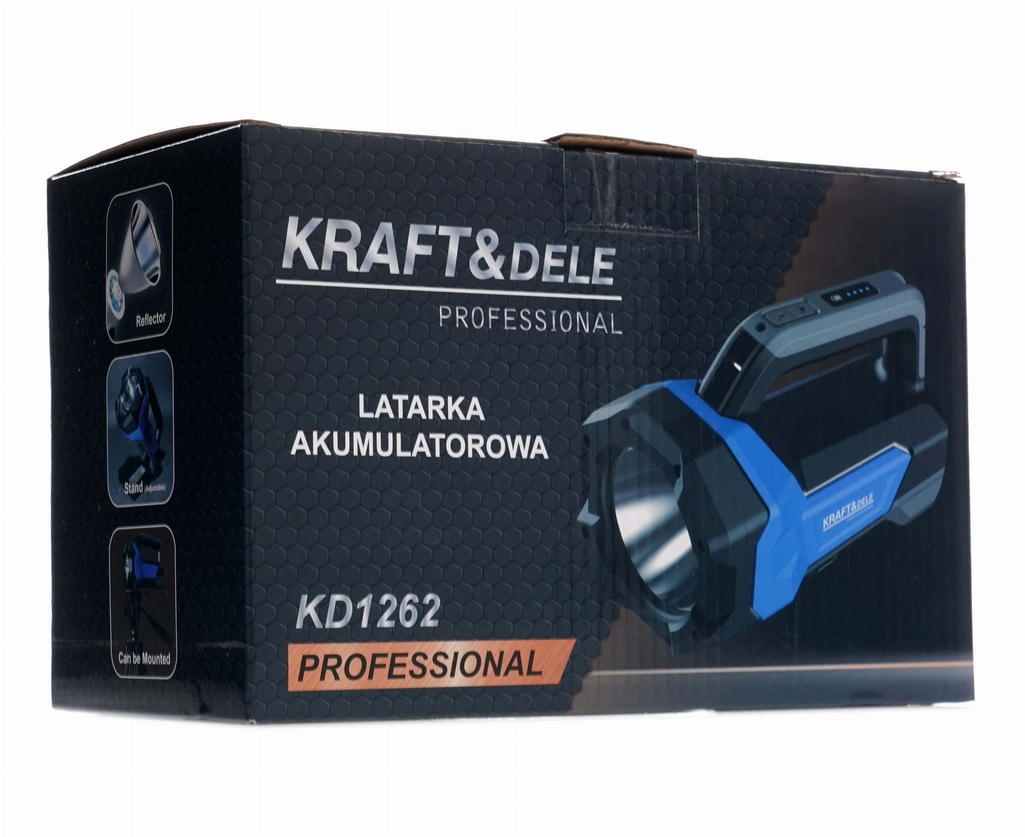 RECHARGEABLE FLASHLIGHT KD1262