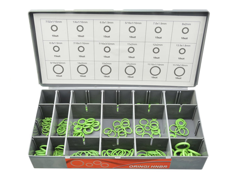 O-ring assortment, 900 pcs