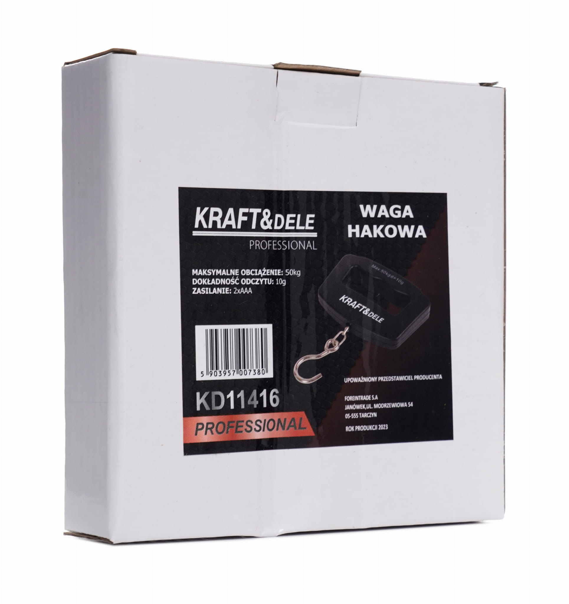 HAND HELD HOOK SCALE MAX 50KG KD11416 (A29)