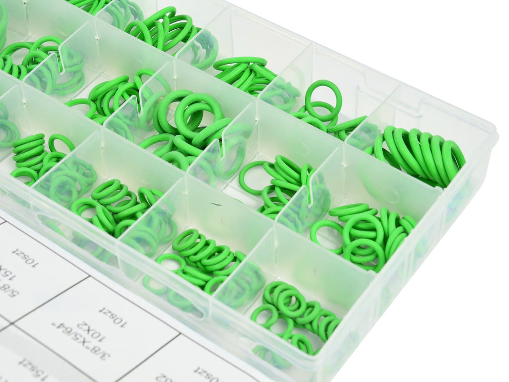 270 pcs Green O-ring Assortment