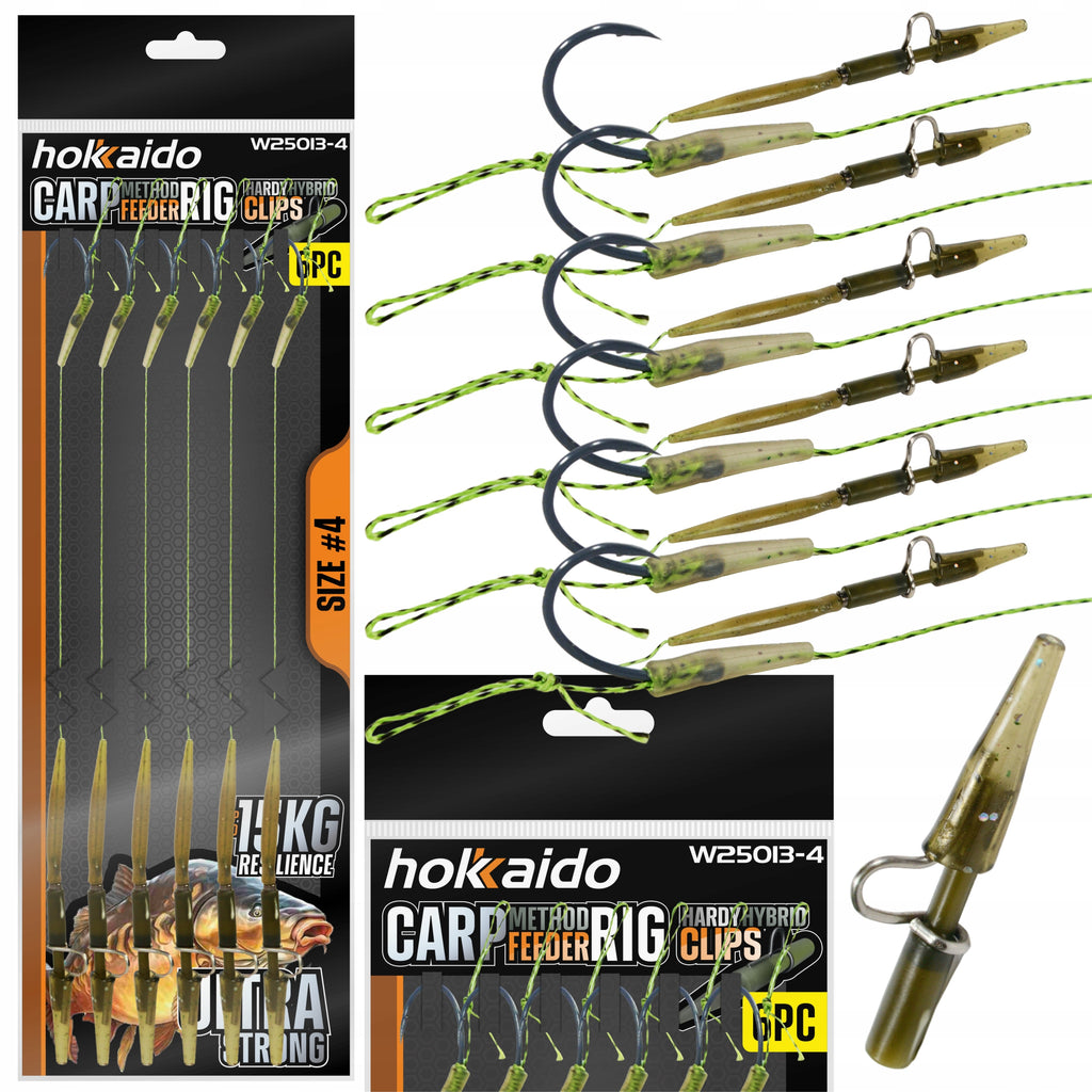 Hokkaido karpliider juuksekonksuga – komplekt 6 tk