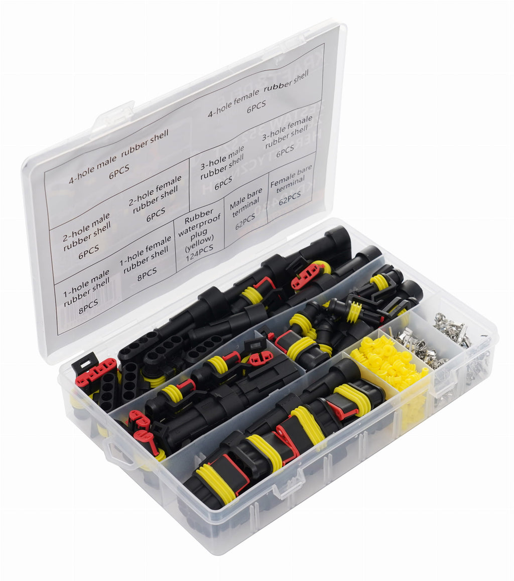 SET OF 352 HERMETIC CONNECTORS. KD10480 (VC12)