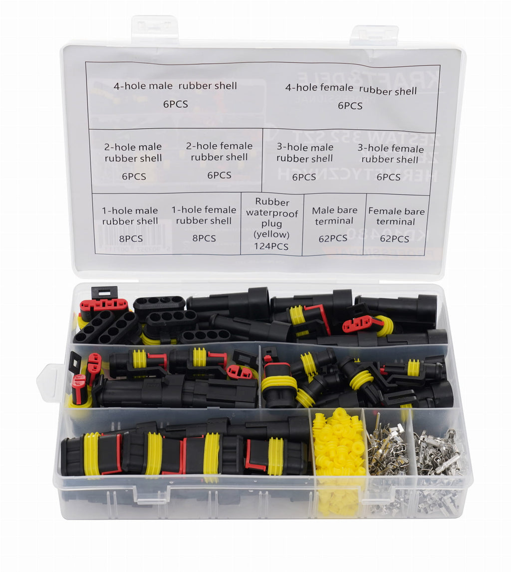 SET OF 352 HERMETIC CONNECTORS. KD10480 (VC12)