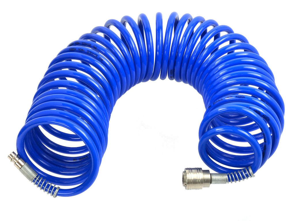 Air hose PU 10 x 6.5, 15 m with European quick connector