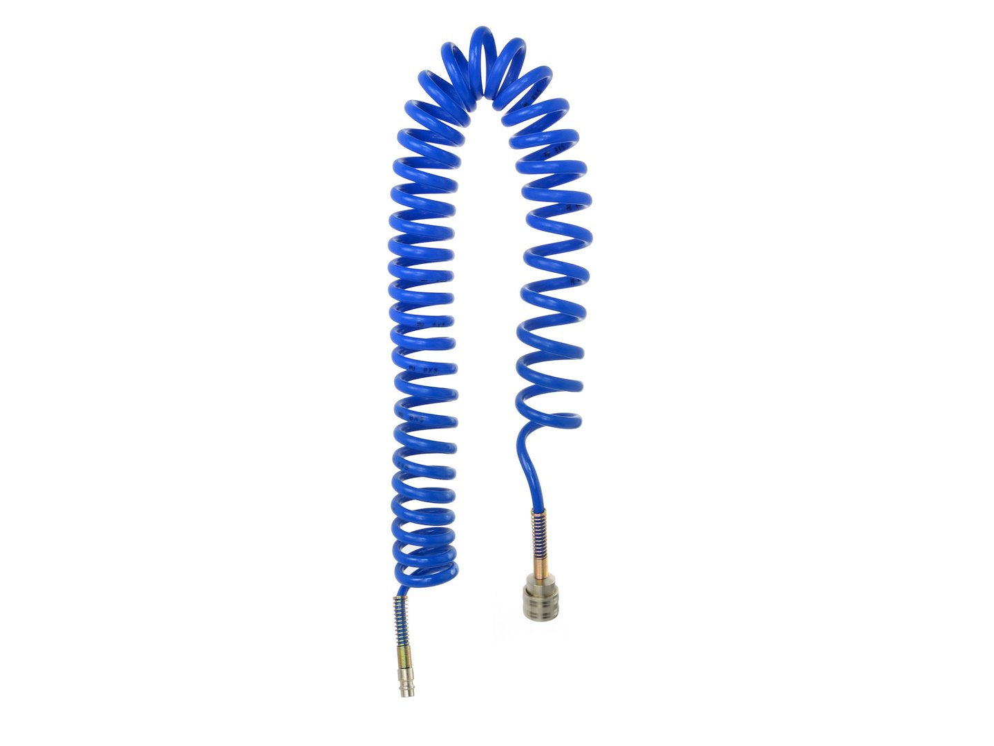 Air hose PU 5 m, 5 x 8 mm, with European quick connector