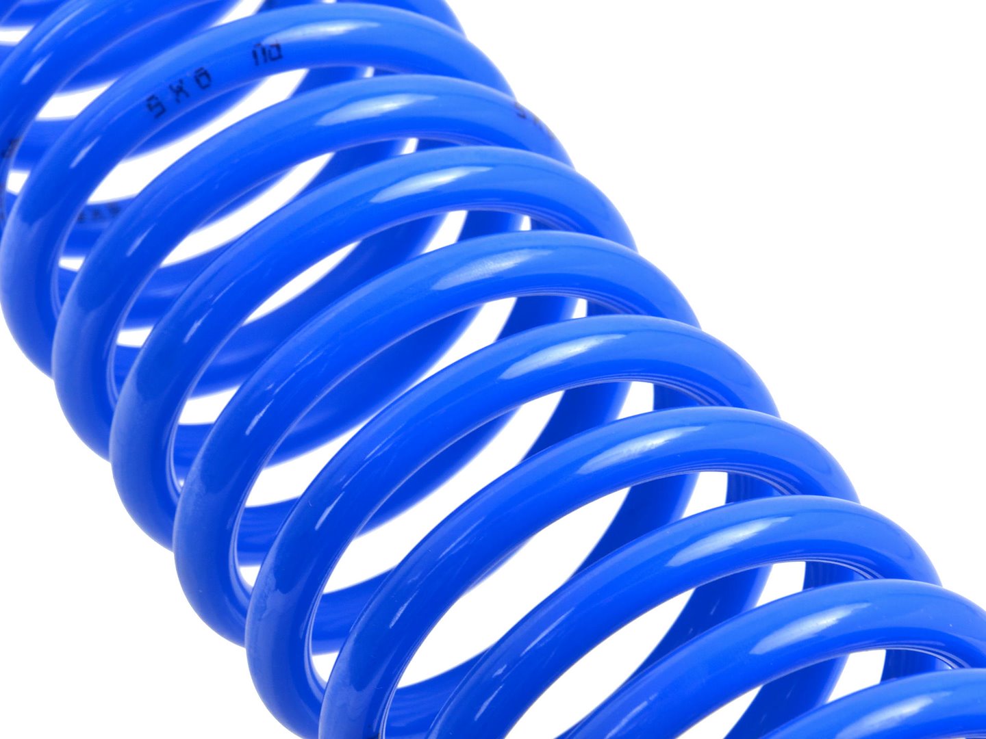Air hose PU 5 m, 5 x 8 mm, with European quick connector