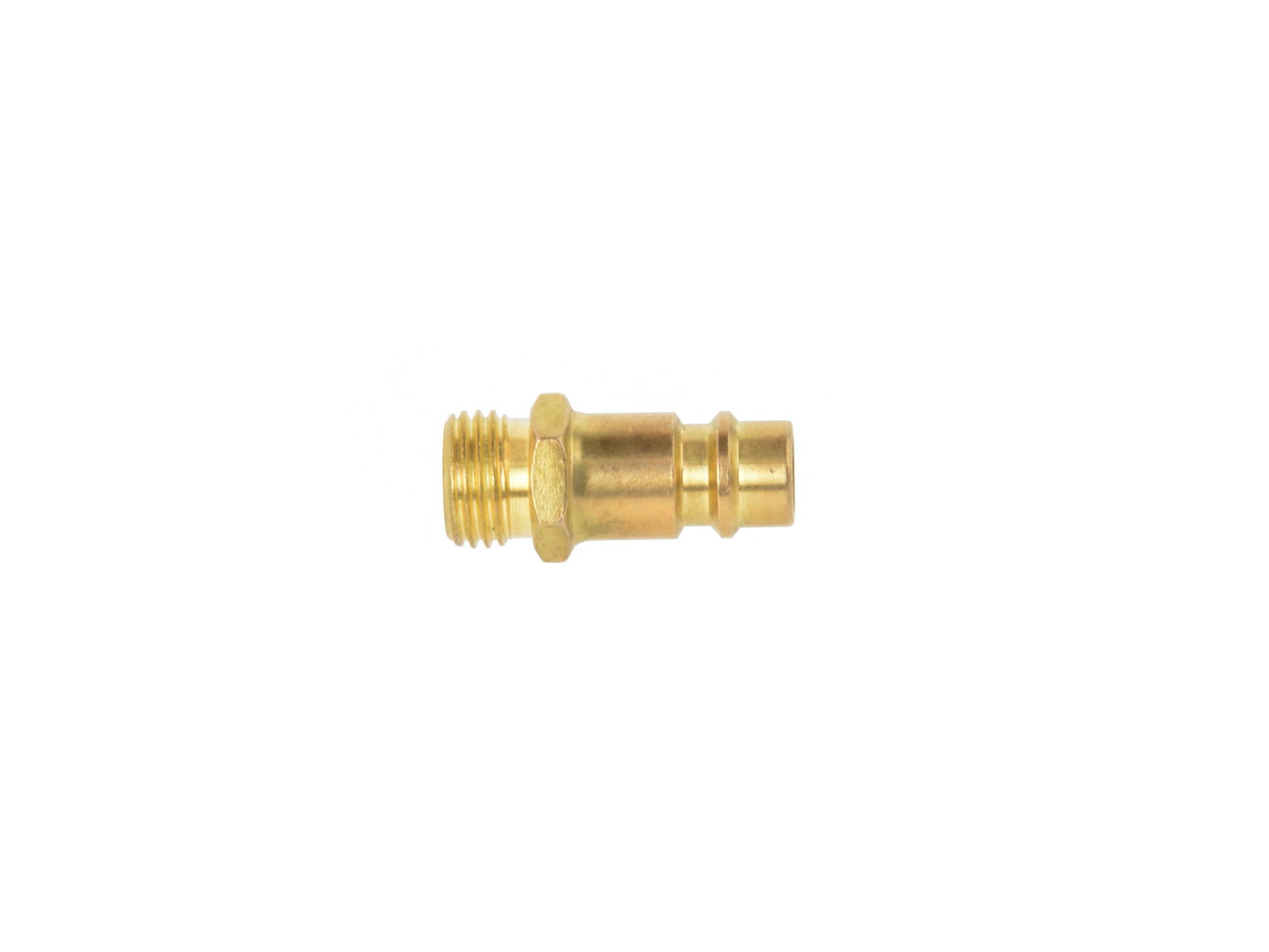 Air coupling, male, 1/4" external thread